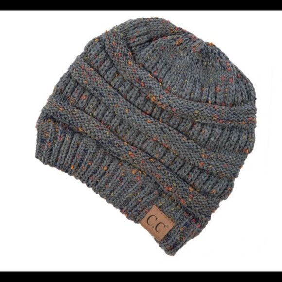 CC  Messy bun ! Ponytail Beanie Hat Cutest - Picture 11 of 16